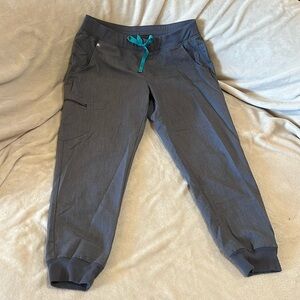 Figs Zamora Jogger Graphite Scrub Pants